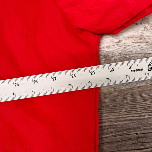 Vintage 90s Marlboro Country Store Red Mens XL‎ Anorak Nylon Windbreaker Jacket - Picture 4 of 6